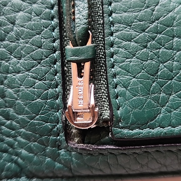 RARE: Hermes Paris Dogon Long Green Wallet - Picture 11 of 15